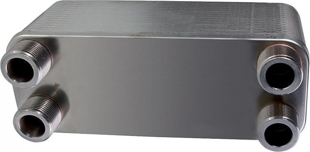 Пластинчастий теплообмінник Zilmet ZB 450 (INOX AISI 316L) 50 пластин