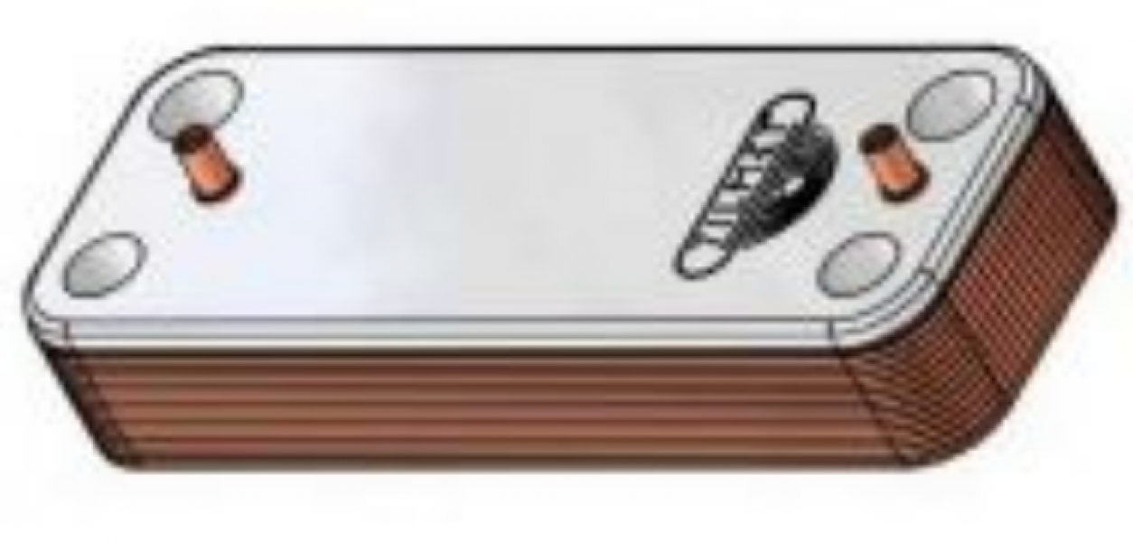 Пластинчатый теплообменник Zilmet ZB 207 (INOX AISI 316L) 22 пластины