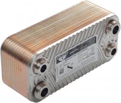 Пластинчатый теплообменник Zilmet ZB 200 (INOX AISI 316L) 25 пластин