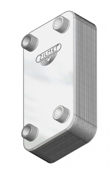Пластинчатый теплообменник Zilmet ZB 400 (INOX AISI 316L) 20 пластин