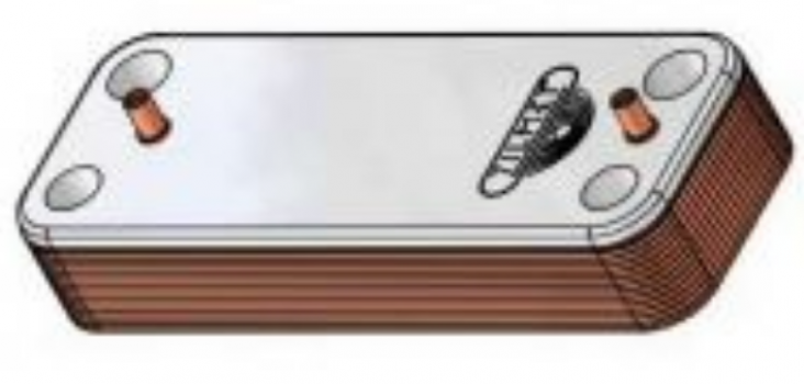 Пластинчатый теплообменник Zilmet ZB 207 (INOX AISI 316L) 22 пластины