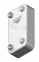 Пластинчастий теплообмінник Zilmet ZB 400 (INOX AISI 316L) 20 пластин